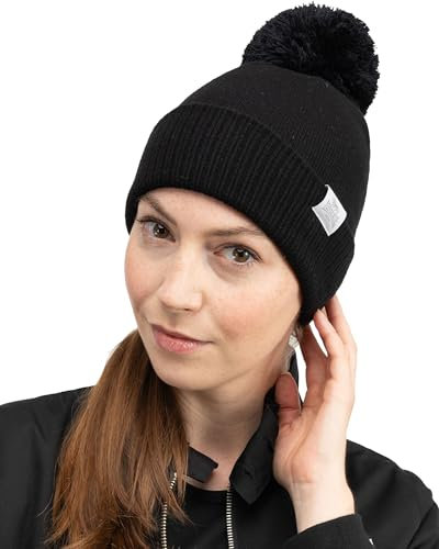 Lonsdale Pudelmütze EMBSAY, Black, one Size, 116019