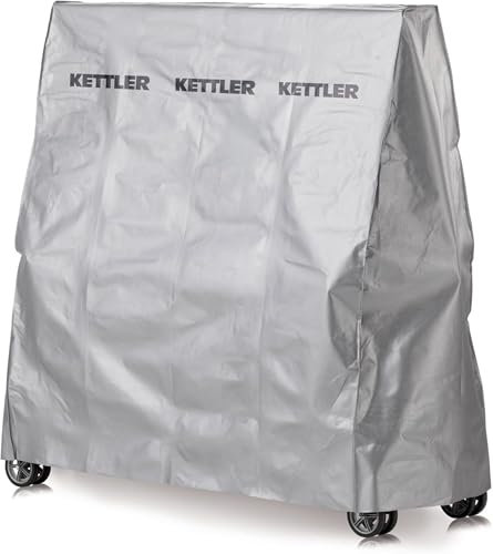 Kettler Abdeckhaube Tischtennisplatte - Outdoor Abdeckung Tischtennis - qualitativ hochwertige, wetterfeste & UV-beständige Schutzhülle - schwarz