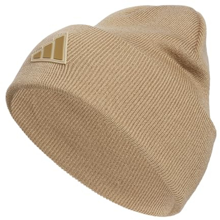 Adidas Mens Wide Cuff Beanie – Tall Fit Slouchy Cuffed Knit Winter Hat