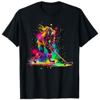 Gráfico de Hockey sobre Hielo y Hockey sobre Hielo | Niñas y Adolescentes; Mujeres Camiseta