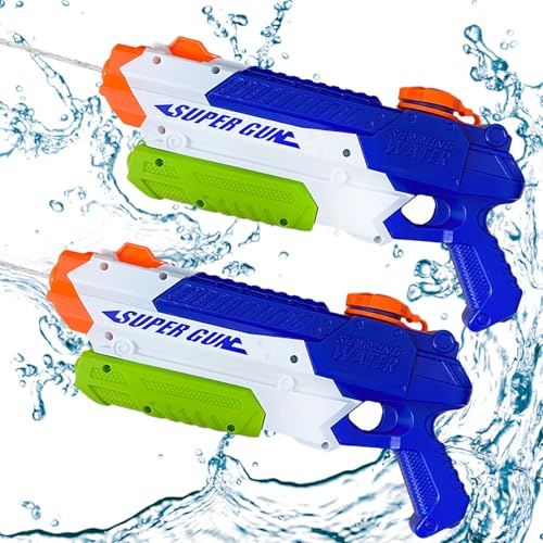 Water Gun, 2 Pack Water Pistol, Water Gun for Kids Adults