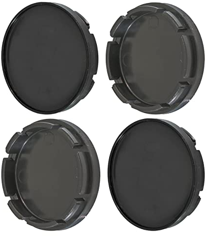 NABENKAPPEN 4 STK.x 55mm Radkappen Felgenkappen - passen auf Felgen mit 51-52mm Durchmesser des Felgenlochs