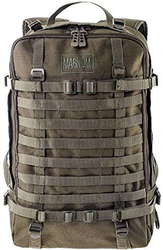 Magnum Unisex Taiga Olv-grn Backpack, Grün, Einheitsgröße EU