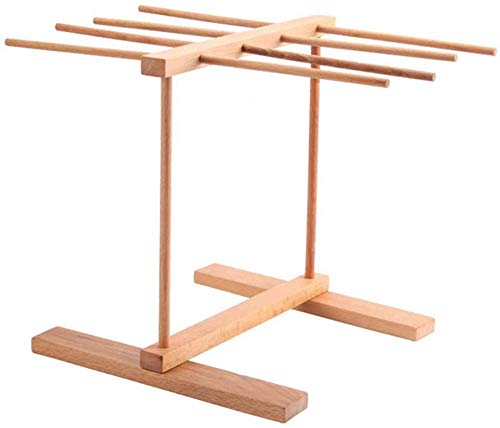 zaizai Secador De Pasta Plegable De Madera Colgante
