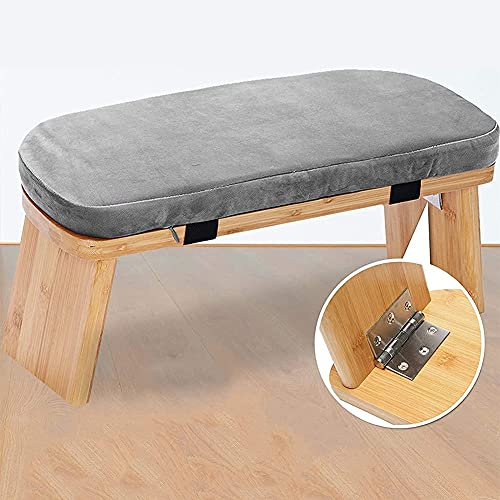 FZYE Der klappbare Meditationshocker ist ergonomisch und Wird für Teezeremonien, Seiza, Gebet und gesündere Sitzhaltung, Tiefe Meditation, A verwendet