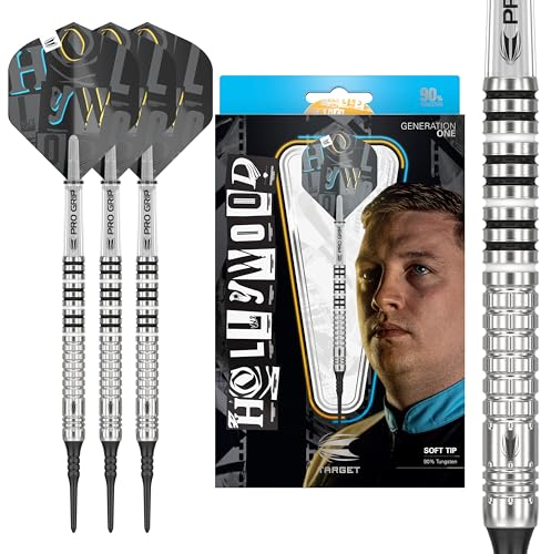Target Darts Chris Dobey G1 19G 90% Wolfram Soft Tip Dart Satz