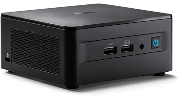 ASUS NUC 12 Pro - Ordenador de sobremesa Barebone (Intel Core i5-1250P, Intel vPro, Intel UHD Graphics, sin Memoria, sin Almacenamiento, sin SO, Incluye Cable de alimentación)