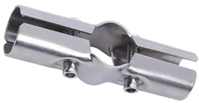 YsXoWiui Connecteurs de Tubes En Acier Inoxydable, Raccords de Tuyaux, Connecteurs de Serrage de Tubes, Joints de Serrage de Tubes pour Serre, 3 voies