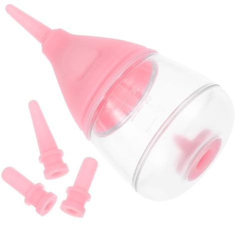 TOYANDONA Biberon pour Chaton Et Chiot en Silicone Souple Rose, Capacité Adaptée, Alimentation Facile pour Jeunes Animaux, Accessoires D’Allaitement pour Petits Compagnons