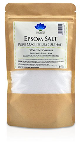 Epsom Salt - 100% Pure - Relaxing Bath Salt - Pharmaceutical Grade - 500g Packet