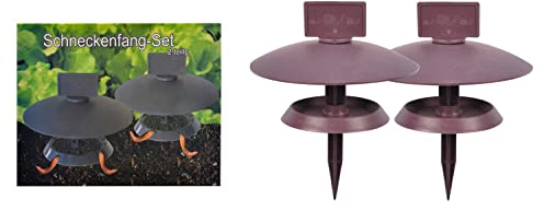 BURI Caduta Lumaca 2er-Set delle Lumache Combattere Le Lumache Trappola per Lumache Difesa