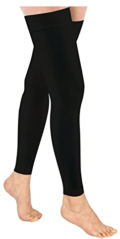 Ktinnead Thigh High Compression Stockings Footless 20-30mmHg for Men & Women