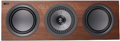 KEF Q650c Centre Channel Speaker, Walnut