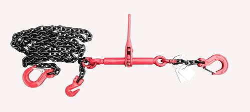 Chaîne d'arrimage, 1 pièce, 8 mm, force d'arrimage : 4 t, longueur utile : 3 m