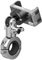 Tackform Chrom-Motorrad-Handyhalterung aus Metall, Vibrationsdämpfung, 20 MAXX Federwiege, Universal-Klemme, passend für 2,2 cm bis 3,8 cm Lenker, kompatibel mit iPhones, Galaxy, mehr, kurzer