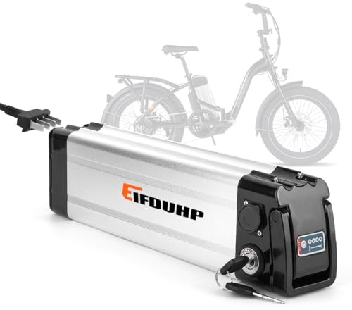 E-Bike Pedelec batteri 36 V 10 AH-20 Ah för 250 W 350 W 500 W cykelmotor, elcykelbatteri med 4 stift urladdningshamn, laddare, kassalås, bärbygel
