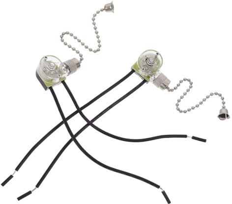 Angoily 2stücke Deckenventilator Zugketten Dekorative Verlängerungen Für Ventilatoren Und Deckenleuchten Hochwertige Pull Chains Für Stilvolle Innenräume Zur Aufwertung Ihrer