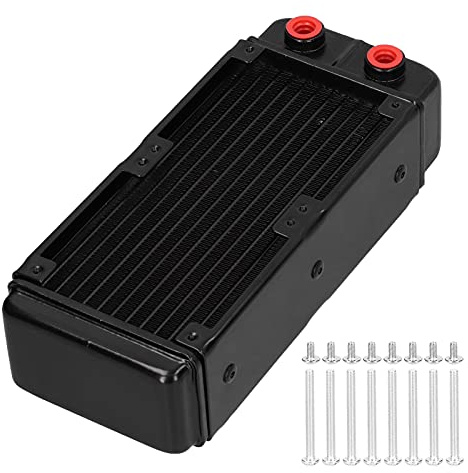 Vattenkylning Kylare Mini Aluminiumlegering Värmeavledning Dator CPU vätskekylare Högeffektivt kylsystem för PC-spelrigg och industriellt kontrollskåp