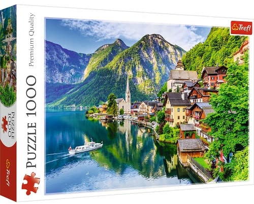Trefl, Puzzle, Hallstatt, Österreich, 1000 Teile, Premium Quality, für Erwachsene und Kinder ab 12 Jahren