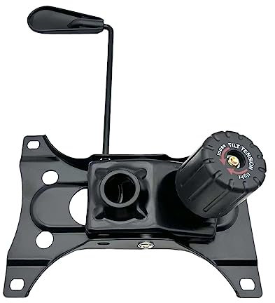 harayaa Office Chair Lift Swivel Plate, Tilt and Lock Lever Base Plate Mechanism Replace, Chair Swivel Plate for Computer Chairs, Swivel Chair, 1.8mm