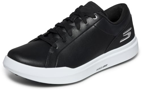Skechers herr Drive 6 Arch Fit Leather Relaxed Fit Spikeless Golf ShoeSneaker