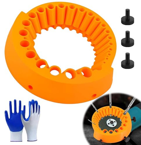 Bohrerschärfer Werkzeug,Bohrer Schleifen Vorrichtung,Bohrer Schleifen Winkelschleifer,125 mm Bohrerschleifer,Schleifaufsatz für Winkelschleifer,2 bis 13 mm Handheld Drill Bit Sharpener