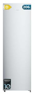 Cecotec Congelador Vertical Dual 206L Bolero CoolMarket UF 206 Dual Inox D