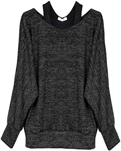 Van Der Rich ® - Pull 2 Pièces Séparés (Pull et Débardeur) - Femme