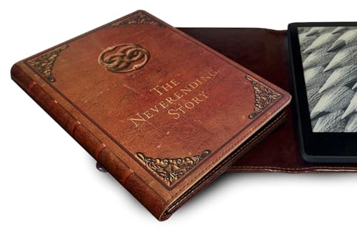 Bokomslag för alla läsplattor med en 6 till 6,8 tums skärm eller 7,5 till 5,1 tum i storlek. Passar alla e-bokläsare inklusive kobo, brus, Kindle, Paperwhite, Sony, Storytel. (Neverending Story)