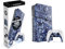 Maxx Tech PS5 Slim Faceplates - Blue Wave Camo (5pcs) + Controller faceplate + 2 Thumb Grips - Customise your PS5 Slim faceplates, PS5 Slim Covers