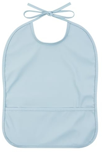HOTUT Bavoirs pour Bébé, 1pcs Bavoirs Imperméables Bébé Réglables, Bavoir pour Aliments, Doux pour le Sevrage Mené par, pour 6 à 12 Mois, pour Garçons et Filles