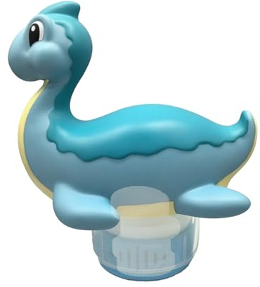 Flotador para tabletas de cloro, flotador de cloro, bañera de hidromasaje en forma de animal, accesorios de mantenimiento y cuidado del agua, para césped, patio, parque, jardín, hogar, patio trasero