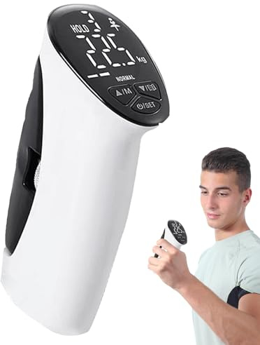 Dinamometro con impugnatura - Allenatore con display a LED, dispositivo di resistenza regolabile, strumento di misurazione della portatile, attrezzatura per esercizi leggeri Longtail Keyword |