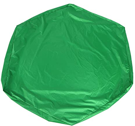 Focket Couverture de Bac à Sable, Protection Imperméable Contre la Poussière et la Pluie, Couverture de Bac à Sable Hexagonale, avec Cordon de Serrage pour Enfants, à de Jardin Extérieur, Jouets,