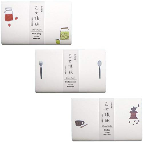 カミイソ産商(Kamiiso) Washi Paper, FruitSyrup, Fork & Spoon, Coffee