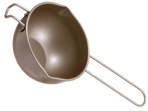 Alipis 1stück Carbonstahl Schmelztopf Mit Hitzebeständigem Griff Schmelzen Von Butter Schokolade Und Käse Für Desserts Und Fondue Und Leicht Zu Reinigen