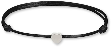 GD GOOD.designs Fussketten für Frauen mit Herz | Wasserfestes silbernes Fußband - Größenverstellbar (20-30 cm) | Edelstahl Herzen in Silber