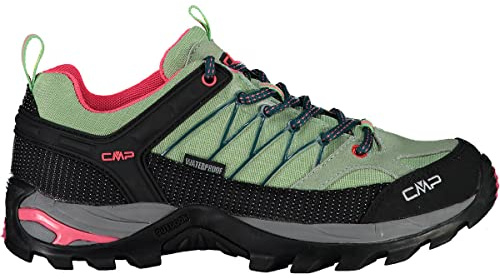 CMP dam Vandrings- och halvskor för vandring Rigel Low Wmn trekking sko Wp, Bladbensin, 36 EU