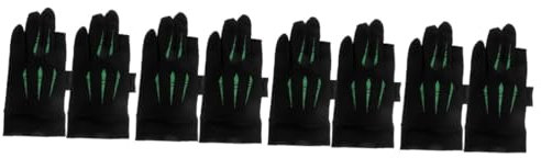 Happyyami 4 Paare schützende Angelhandschuhe Fitness Handschuhe fitnesshandschuhe Fingerlose Handschuhe Segelhandschuhe Fahren Professionelle Reithandschuhe elastische Reithandschuhe Tuch