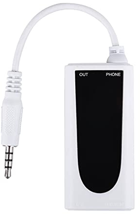 Flanger FC -21 E -Gitarren -Bass -Konverter - Achieve Sound Effects - for IOS and Android - Useful Accessory for Guitarists - White - White