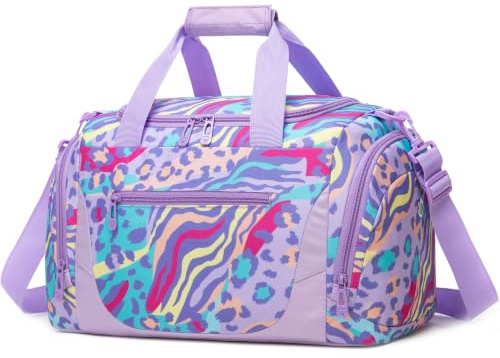 Pequeña Bolsa de Deporte Niños– Mochila de Ballet para Niñas Pequeñas – Bolsa de Piscina para Preescolar y Danza – Ligera con Compartimento para Zapatos