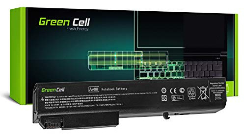 Green Cell Standard Serie HSTNN-LB60 HSTNN-OB60 Laptop Akku für HP EliteBook 8530p 8530w 8540p 8540w 8730w 8740w (8 Zellen, 4400 mAh, 14.4-14.8 V, Farbe Schwarz)
