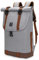 EverVanz Laptop-Rucksack, wasserdichter Reiserucksack, Rucksack für Damen und Herren, leicht, lässig, elegante Schultasche, 7. Hellgrau, Kompakt, elegant