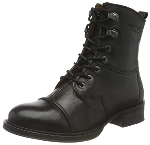 Ten Points Damen Pandora Stiefelette, Black, 36 EU