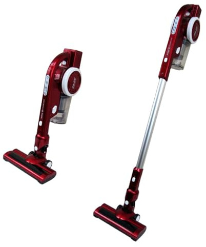 Aspiradora Sin Cable 2 en 1 (Escoba y Mano) | Aspirador con Soporte Vertical | Inalámbrica 40 Minutos de Uso | Vacuum Claner con Gran Potencia de Succión Ideal para Polvo, Pelo Mascotas, Pelusas