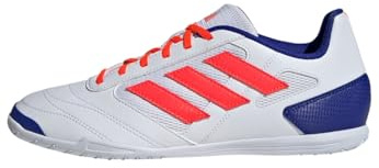 adidas Mens Super Sala II Indoor Football Boots White/Blue/Yellow 10.5(45.3)
