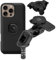 Quad Lock Motorcycle Fork Stem Mount PRO Kit with Vibration Dampener and MAG Phone Case for iPhone 16 Pro Max