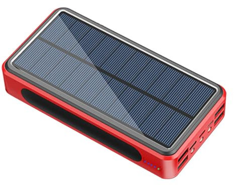Banca di potere con caricatore portatile - Caricatore solare, ricarica rapida da 50000 mAh | Batteria esterna, banca di energia solare per telefono, tablet, caricabatterie per cellulare durevole, p