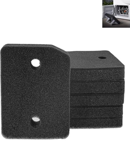 Ominelu 6 stycken torkfilter 9164761 för Miele T1-serien, värmepumpstork, fin/grovt basfilter (207 x 157 x 30 mm)