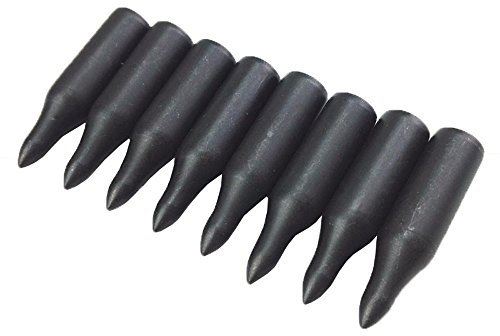 SHARROW 24 Stück 8mm Bogenschießen Jagd Tipps für Pfeile Jagdspitzen Pfeilspitze Pfeilköpfe